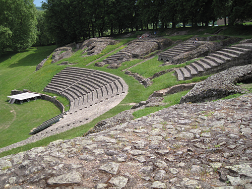 Roman ampitheater in Autun